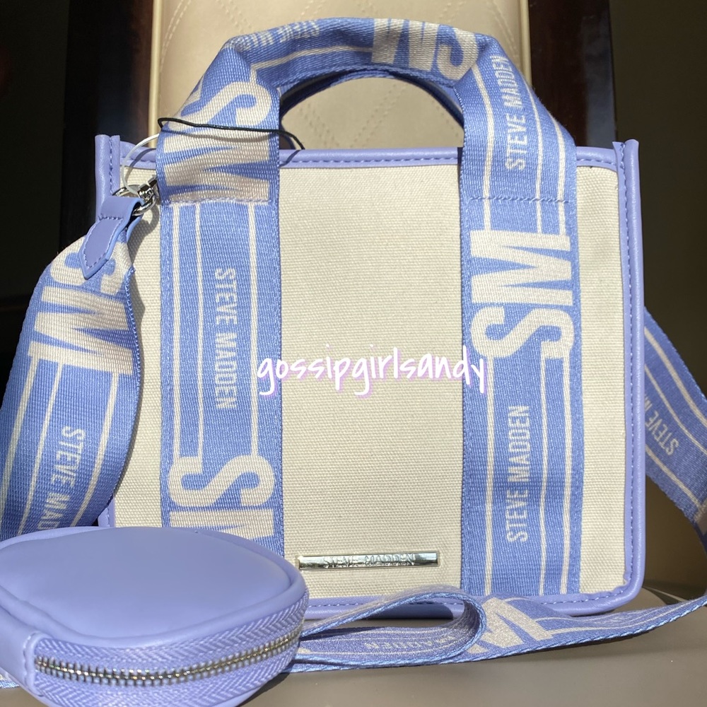 Steve Madden Lavender Bwebber Crossbody Handbag